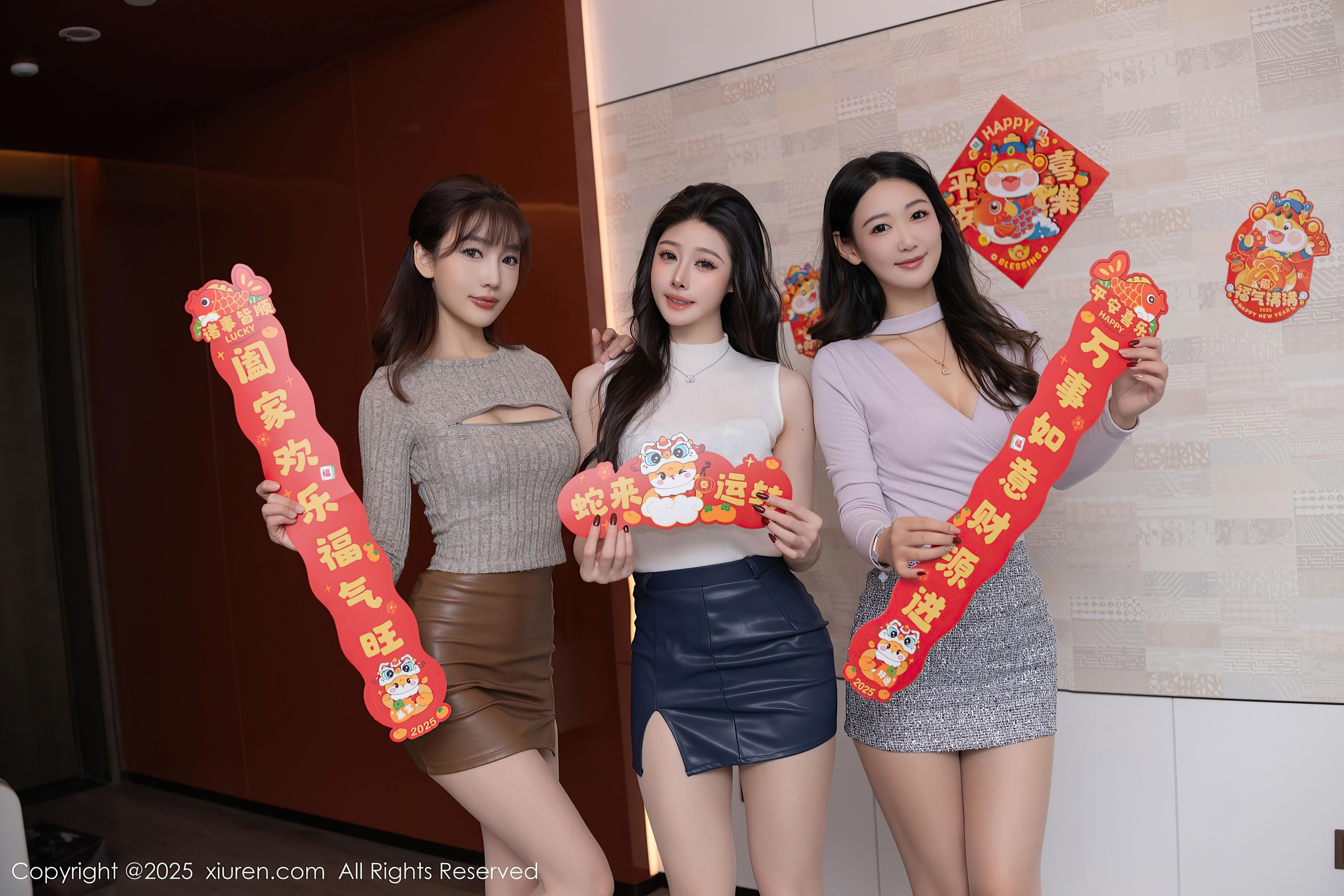 秀人网 No.9832 模特合集 新年主题插图1
