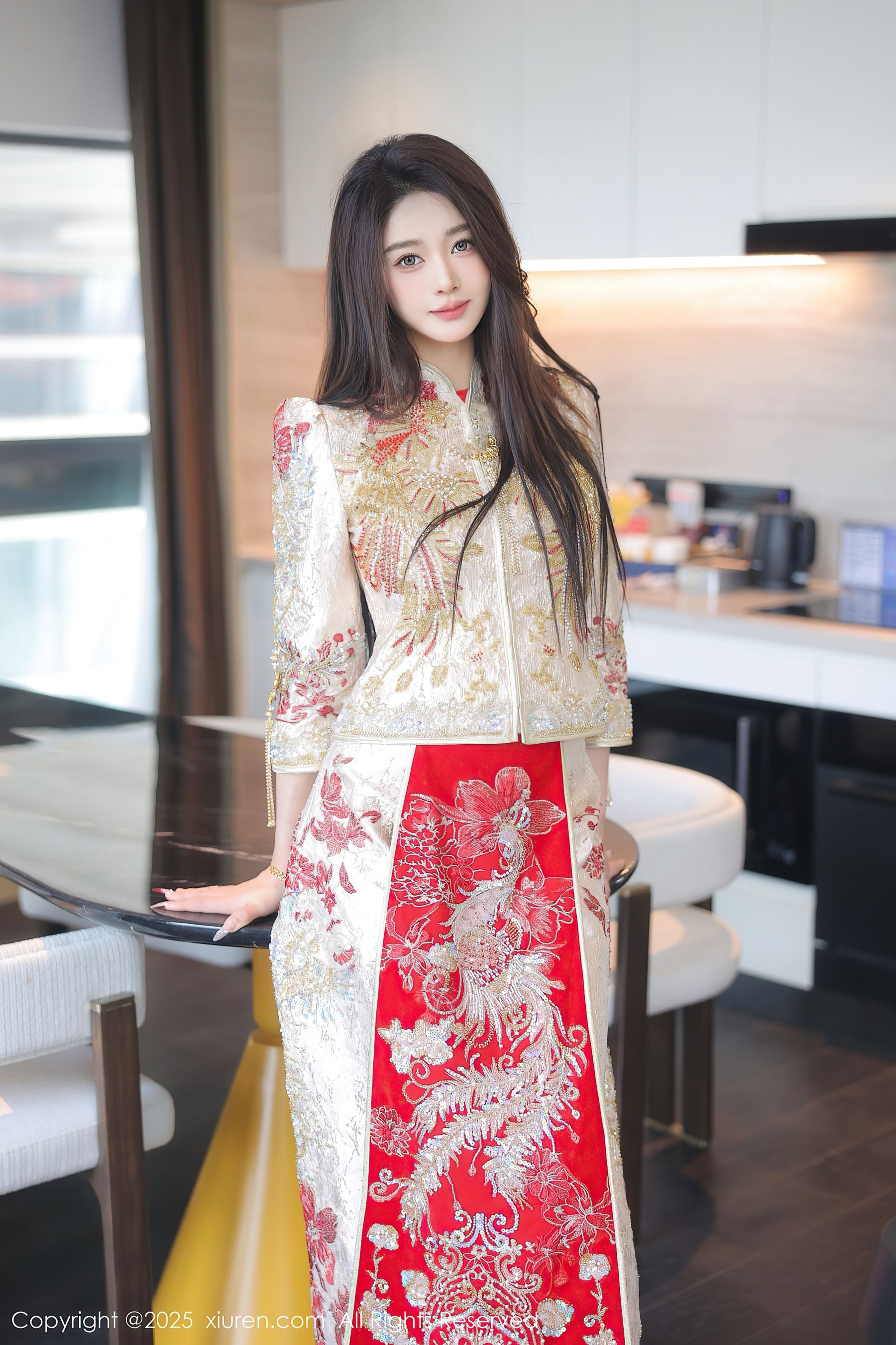 秀人网 No.9833 Candy糖糖 妩媚美腿插图3