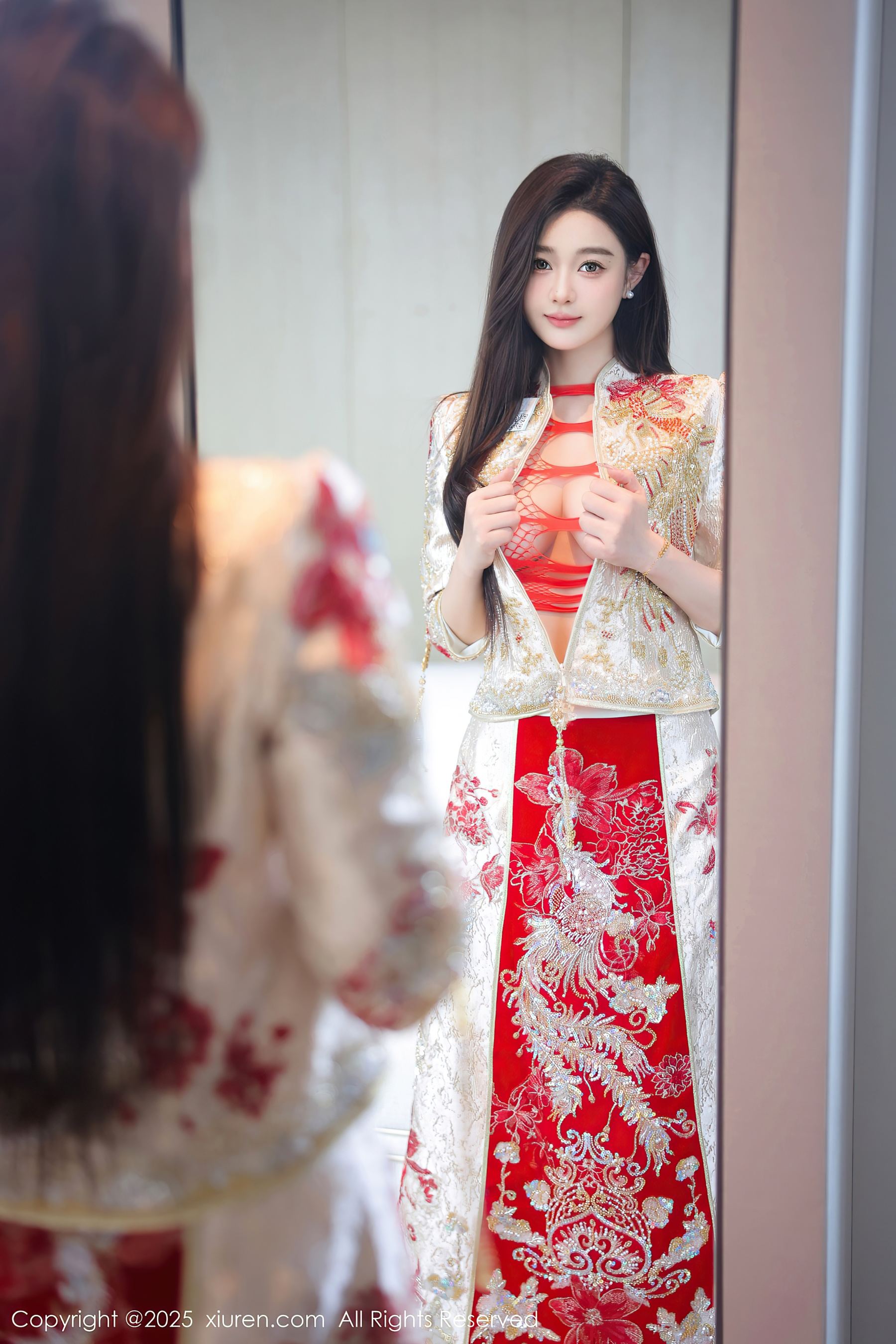 秀人网 No.9833 Candy糖糖 妩媚美腿插图5