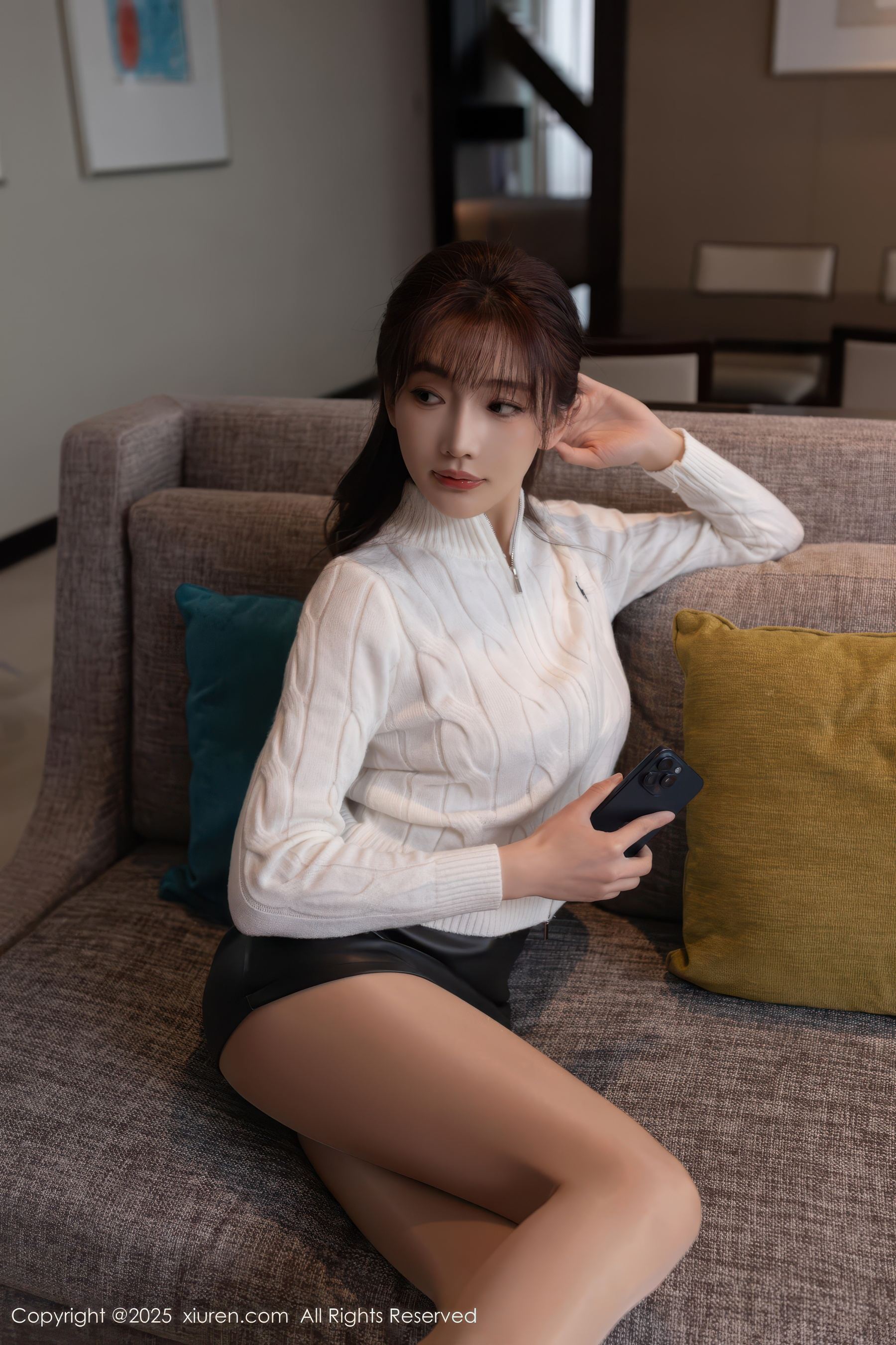 秀人网 No.9852 陆萱萱 丝袜美腿插图6