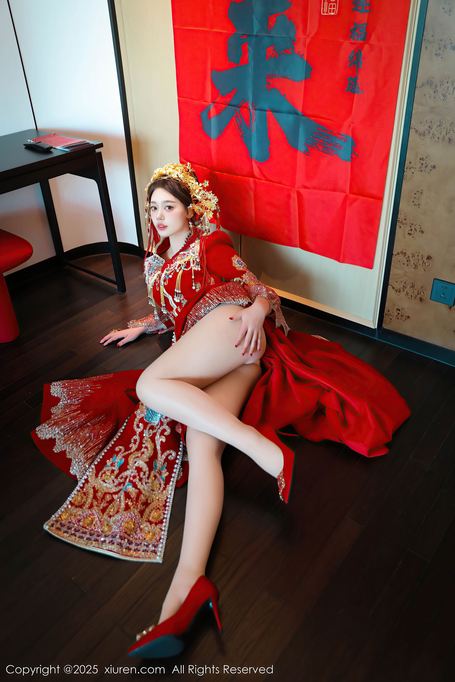 秀人网 No.9823 蛋蛋宝 新婚美腿插图5