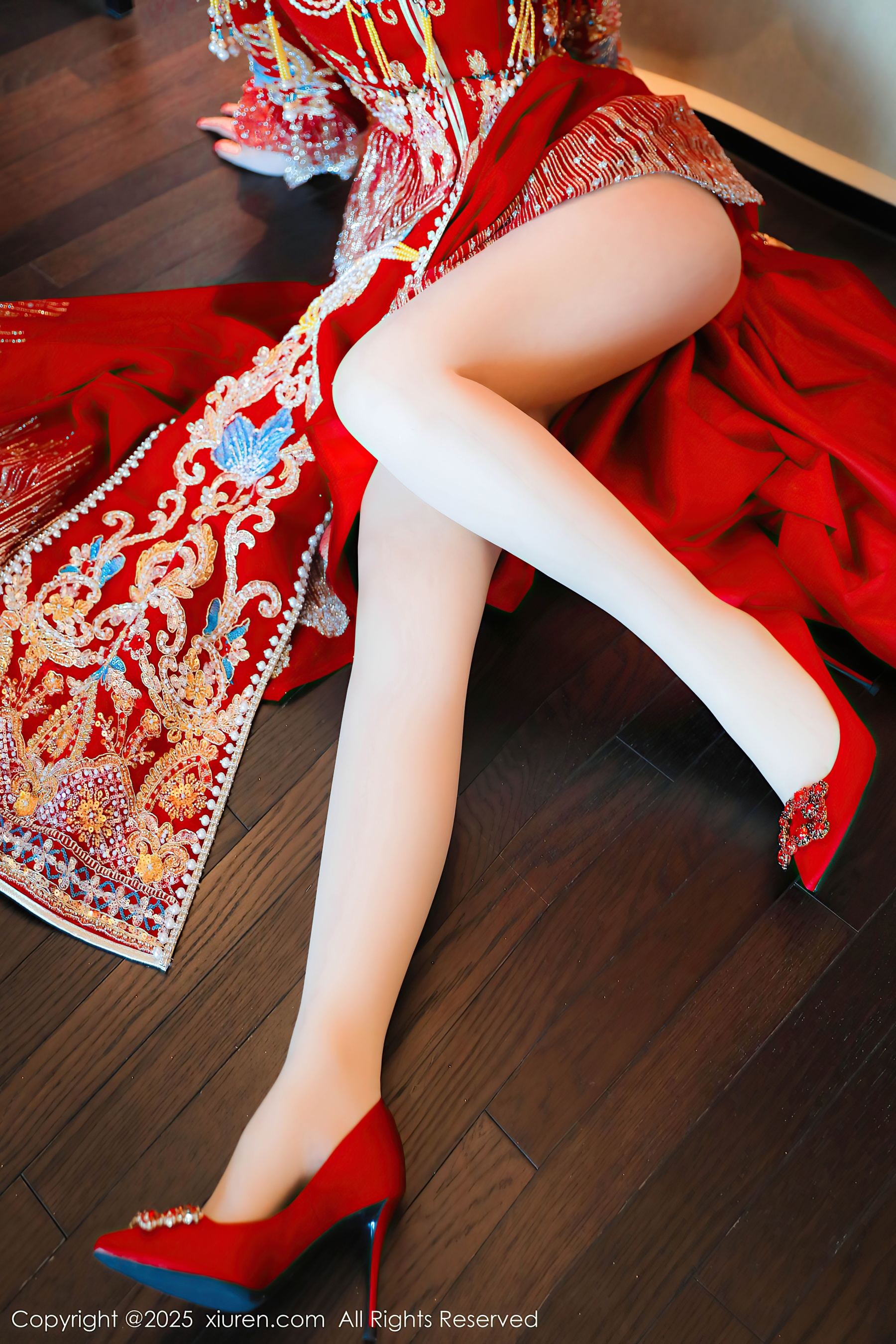秀人网 No.9823 蛋蛋宝 新婚美腿插图6