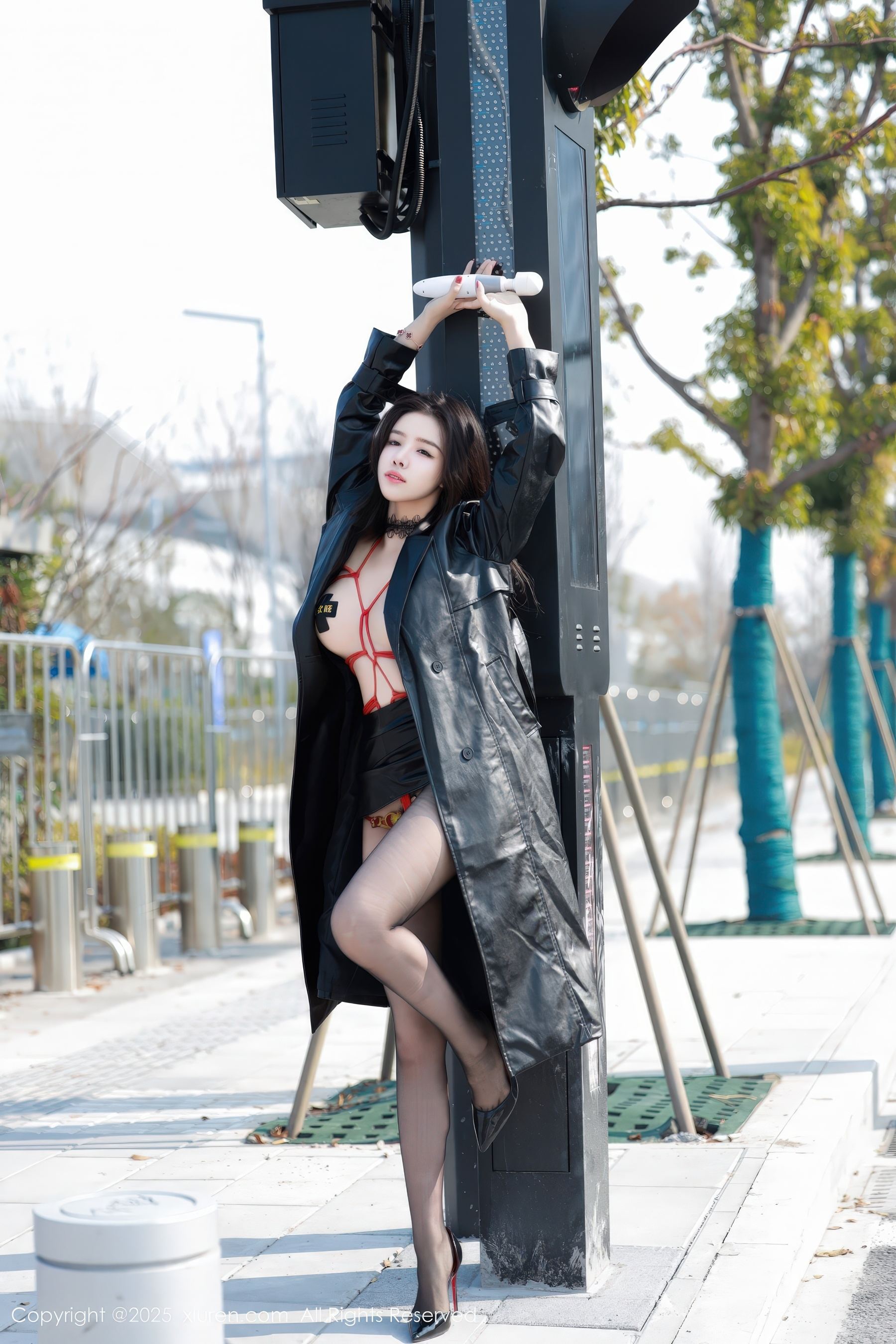 秀人网 No.9855 唐翩翩 黑丝美腿插图5