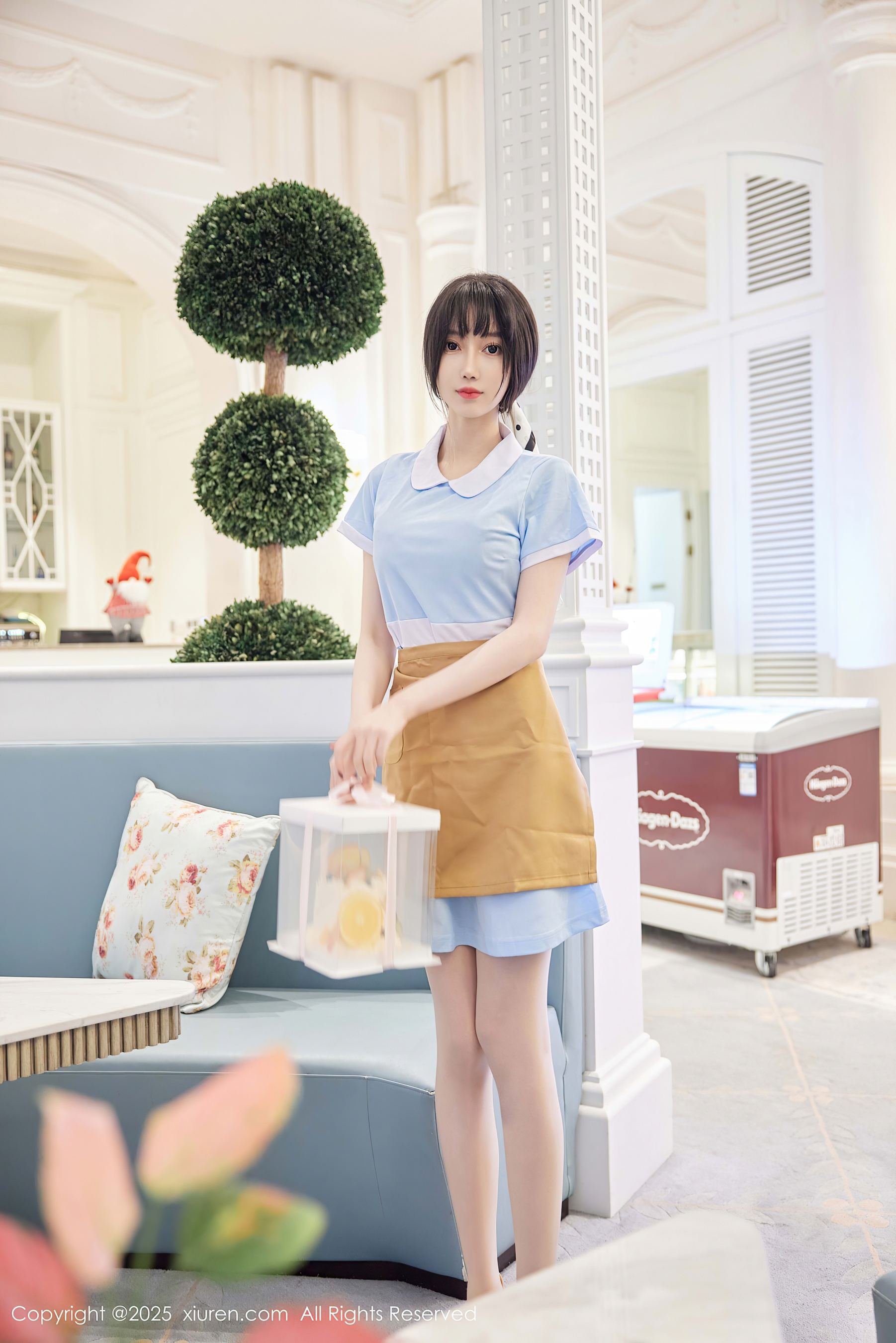 秀人网 No.9864 玥儿玥er 丝袜美腿插图