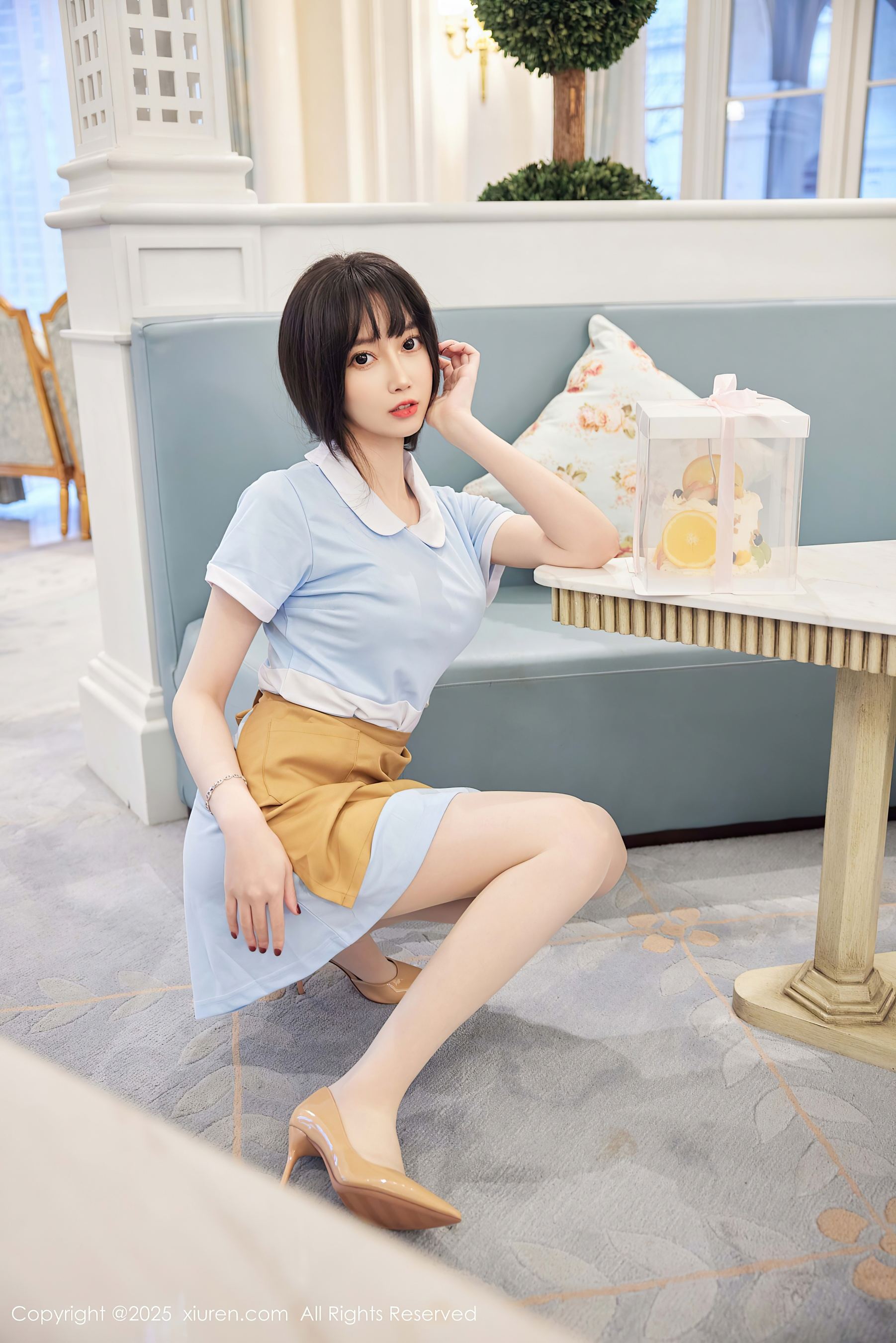 秀人网 No.9864 玥儿玥er 丝袜美腿插图9