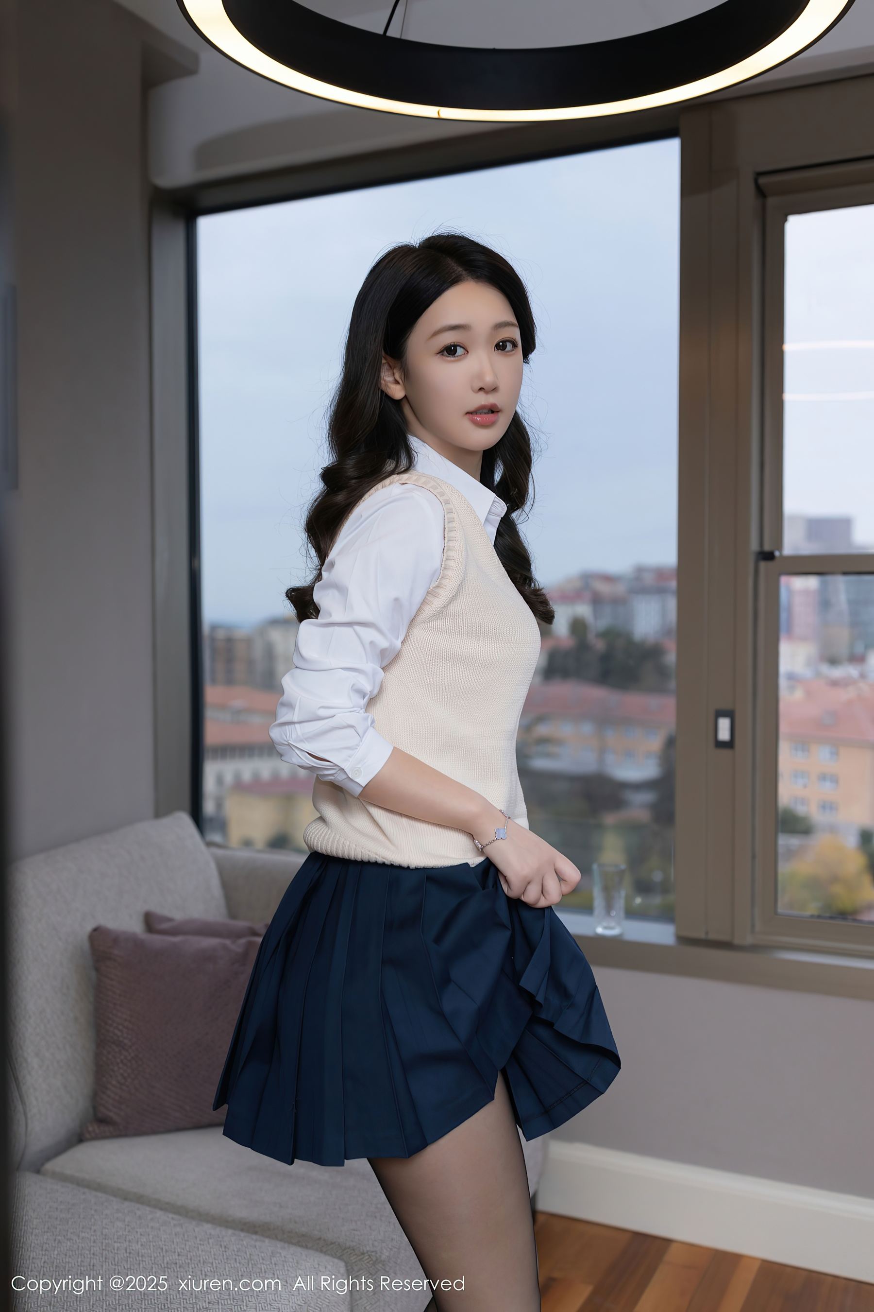秀人网 No.9866 唐安琪 黑丝美腿插图6