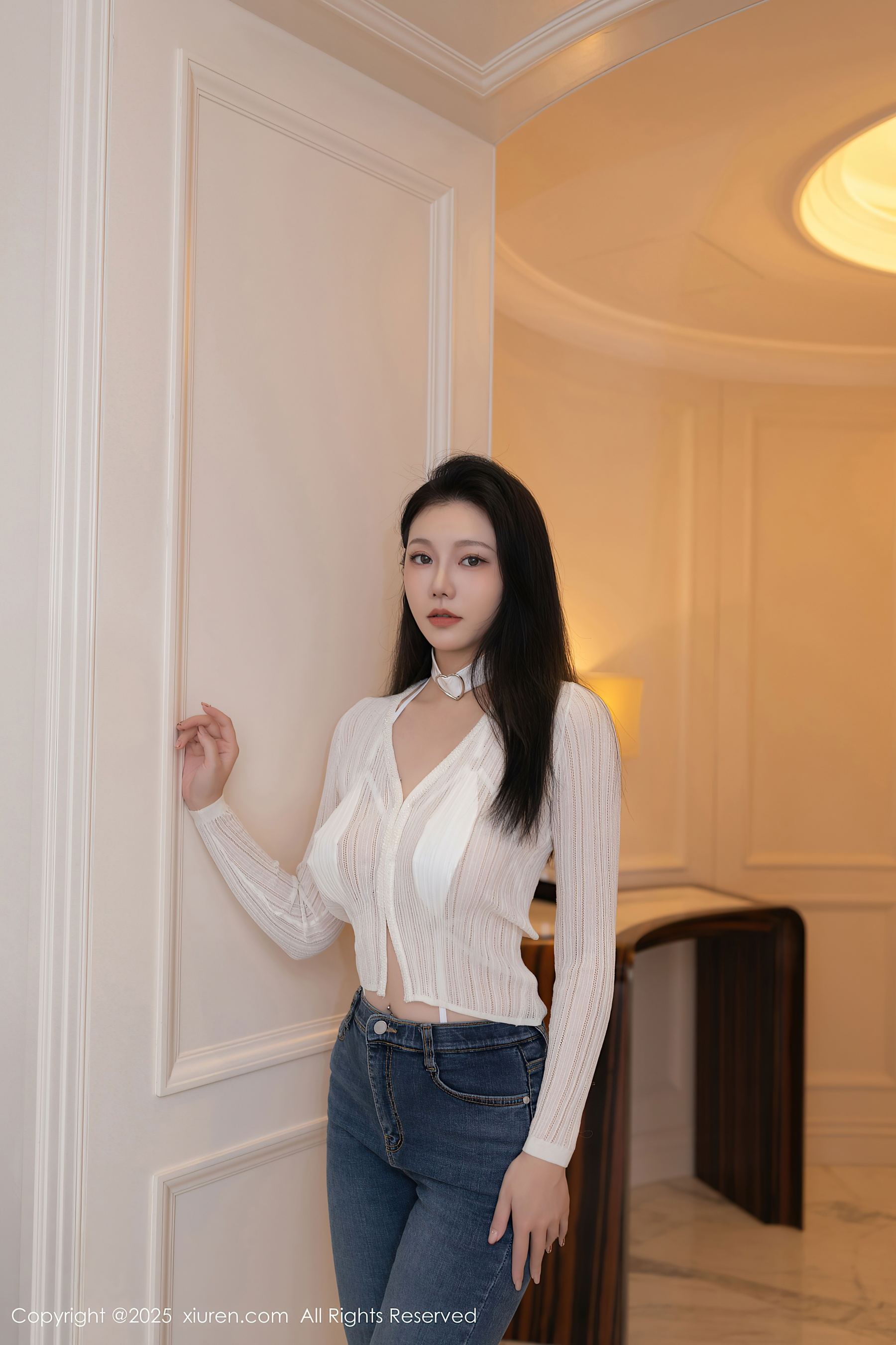 秀人网 No.9900 安然anran 丝袜美腿插图3