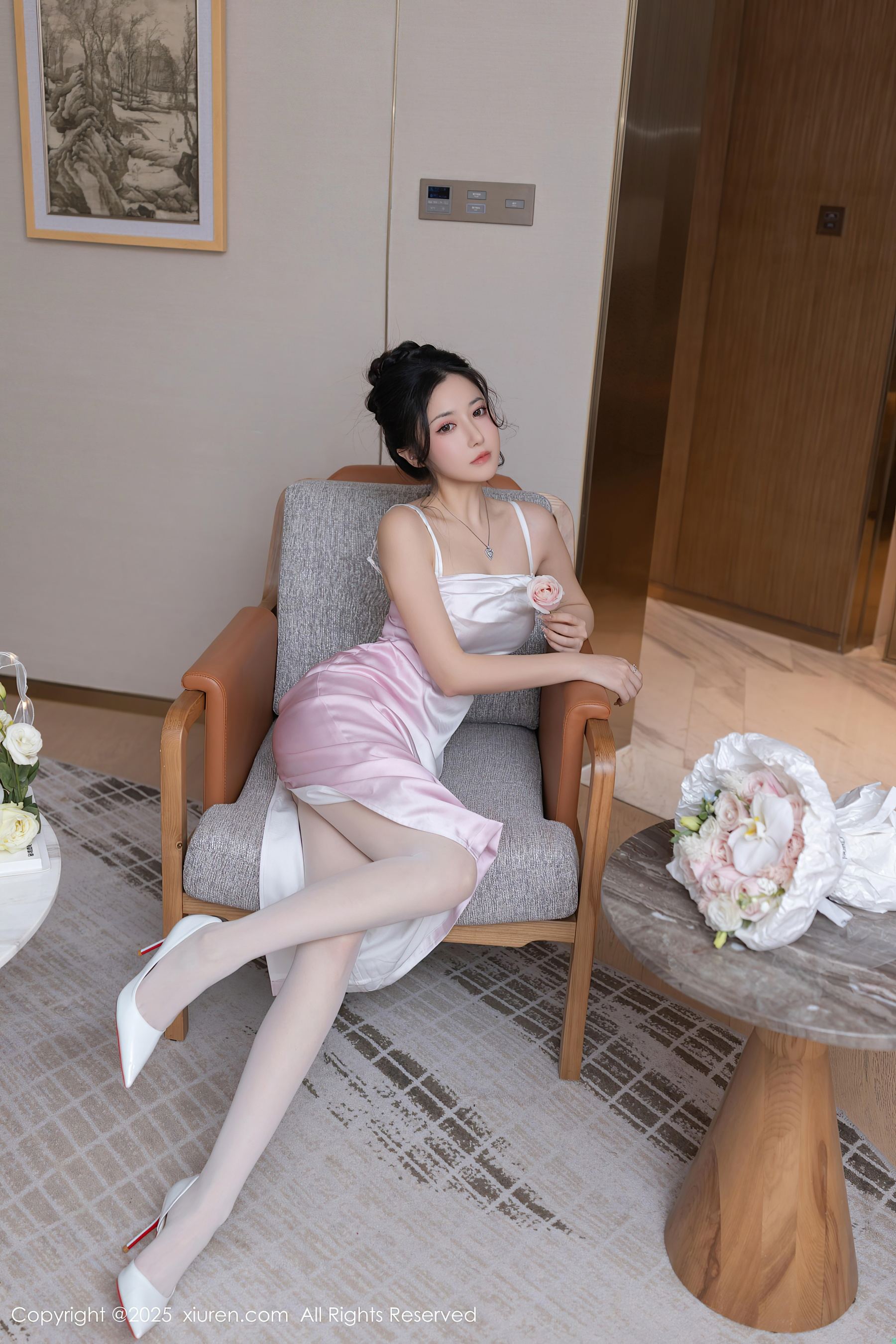 秀人网 No.9907 鱼子酱Fish 丝袜美腿插图9