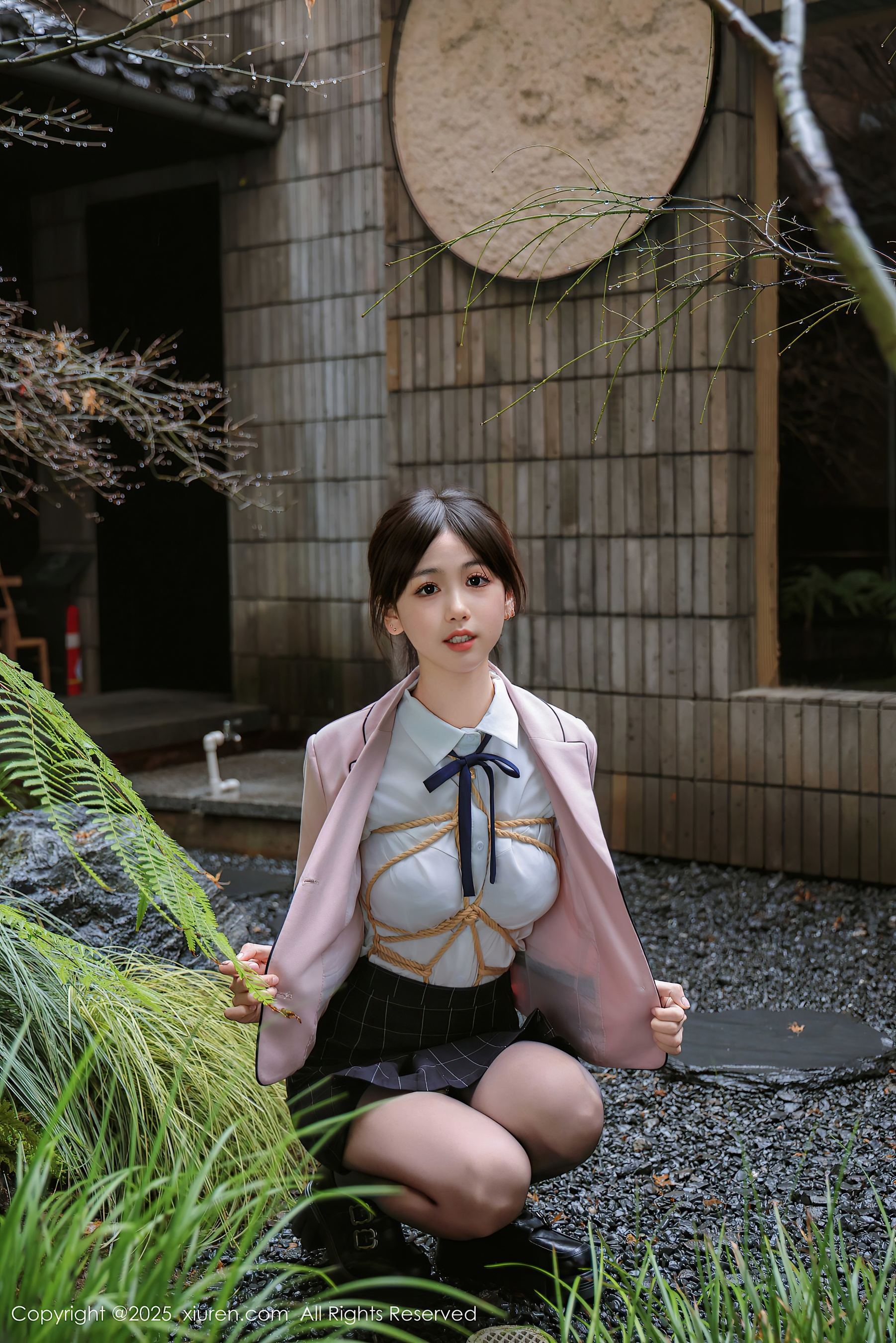 秀人网 No.9949 奶芙乔乔 美腿黑丝插图3