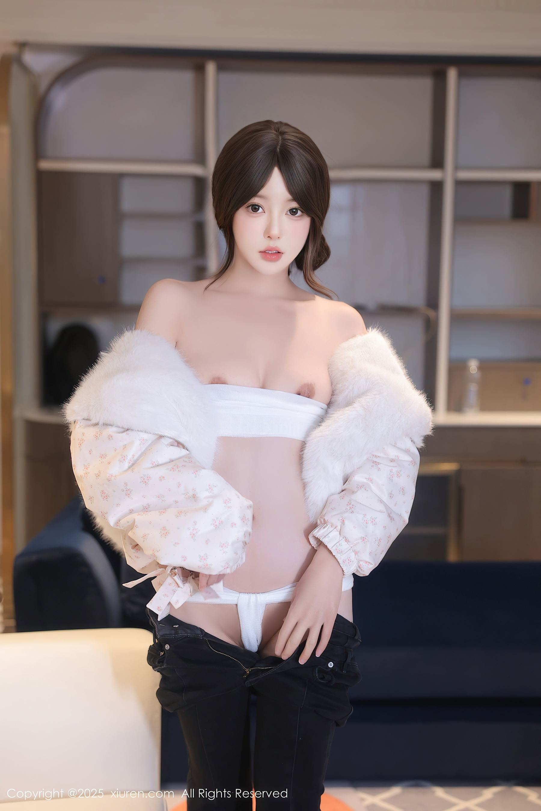 秀人网 No.9950 桃妖夭 性感美腿插图5