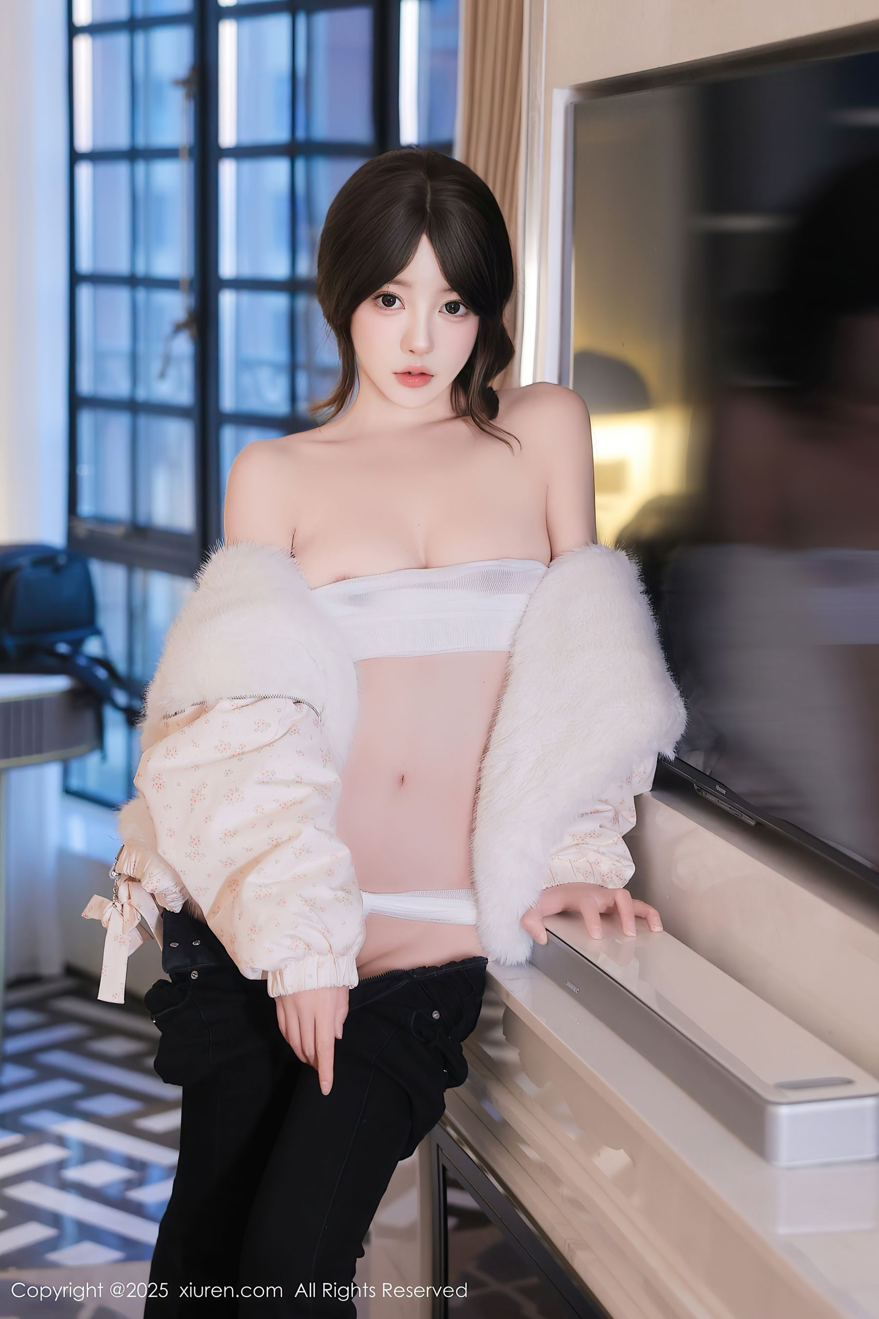 秀人网 No.9950 桃妖夭 性感美腿插图6