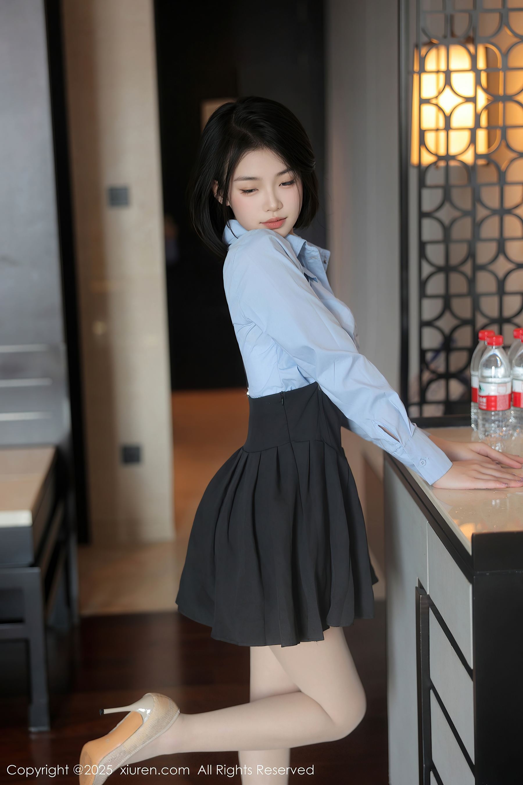 秀人网 No.9981 汐子 新人美臀插图3