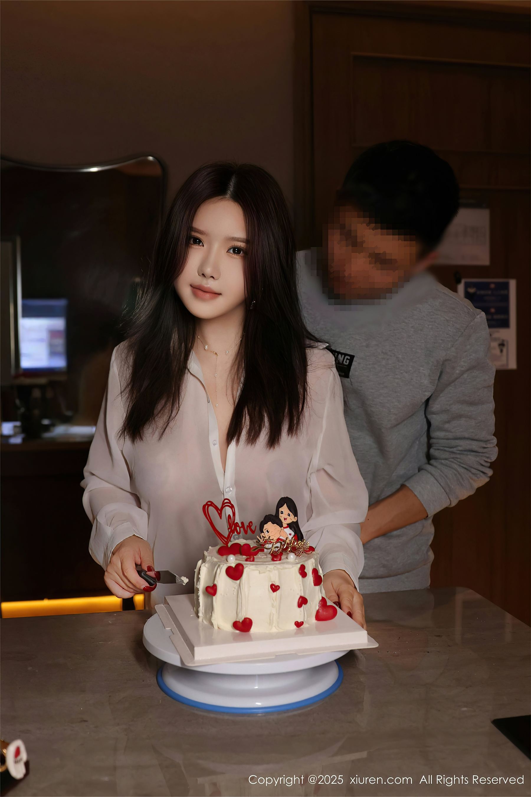 秀人网 No.9983 小薯条nienie 美腿黑丝插图7