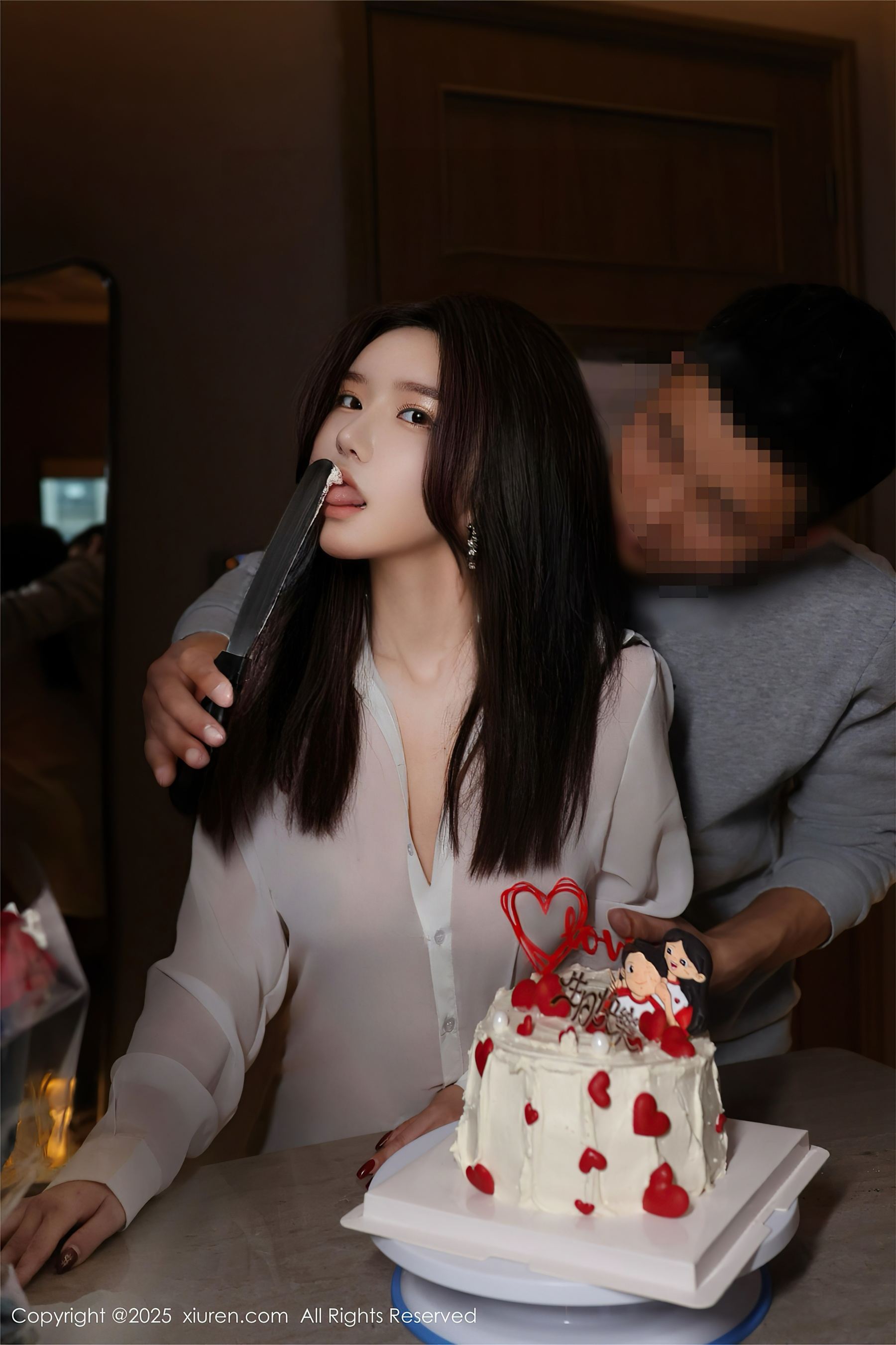 秀人网 No.9983 小薯条nienie 美腿黑丝插图9