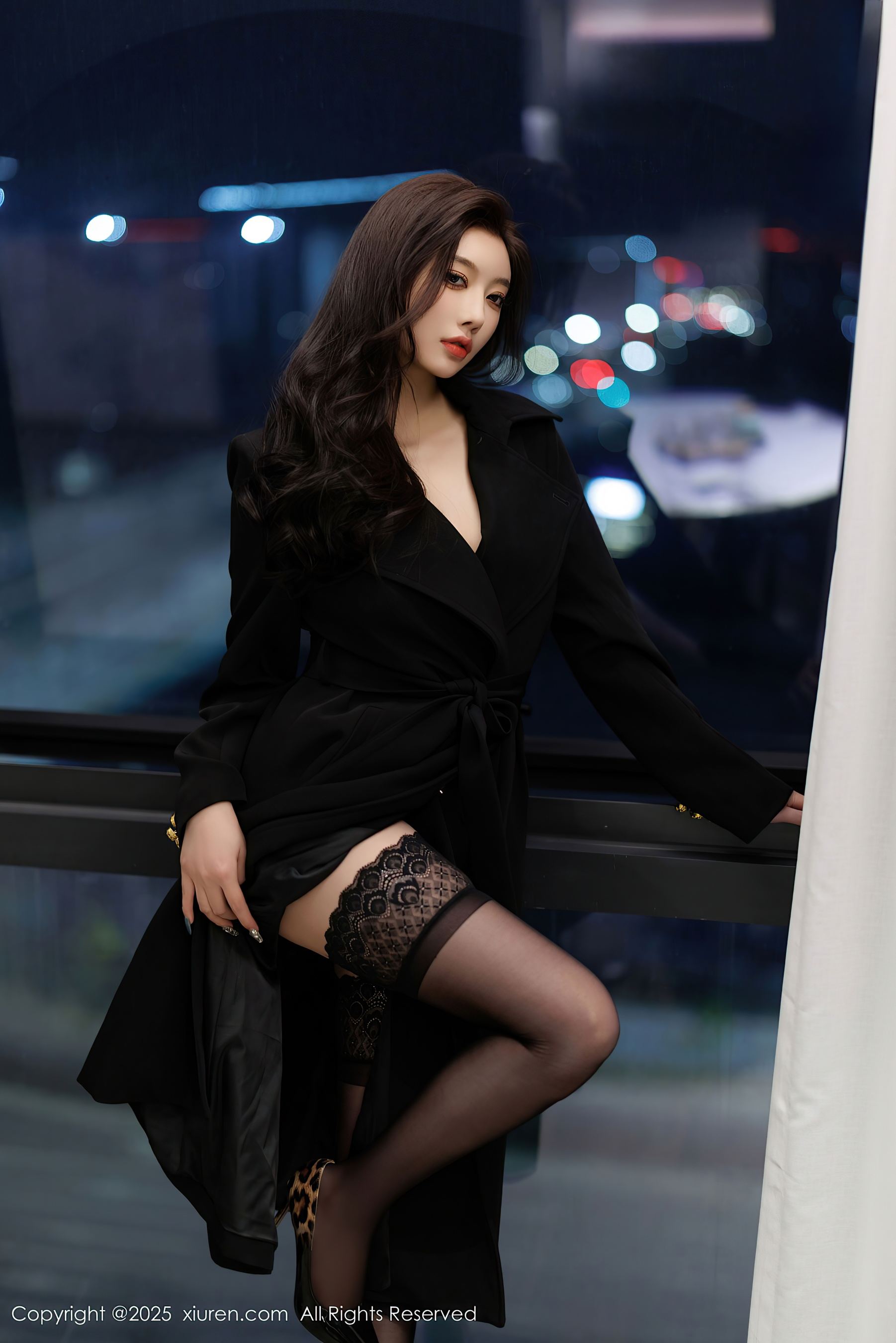 秀人网 No.9984 杨晨晨Yome 美腿黑丝插图5