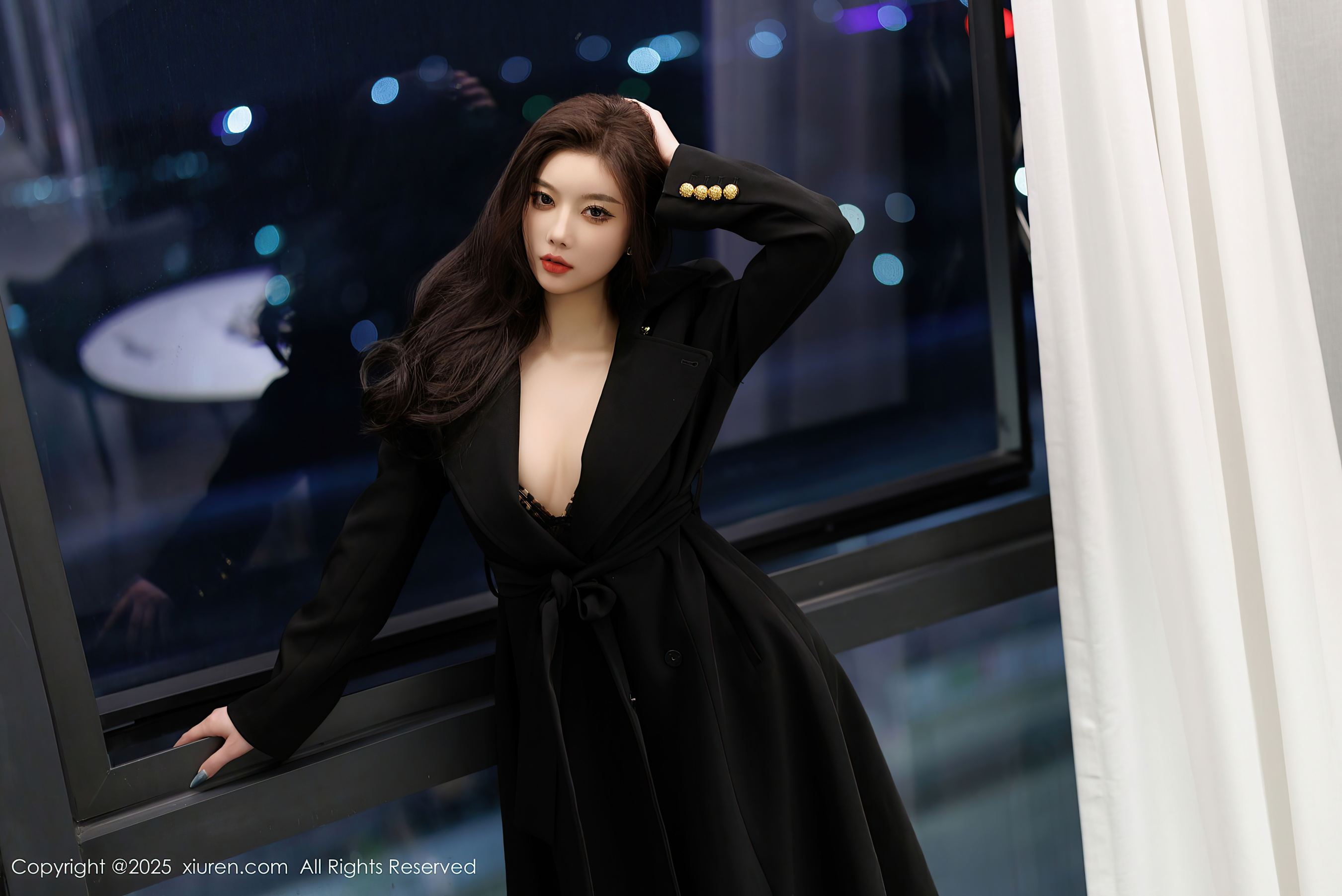 秀人网 No.9984 杨晨晨Yome 美腿黑丝插图7