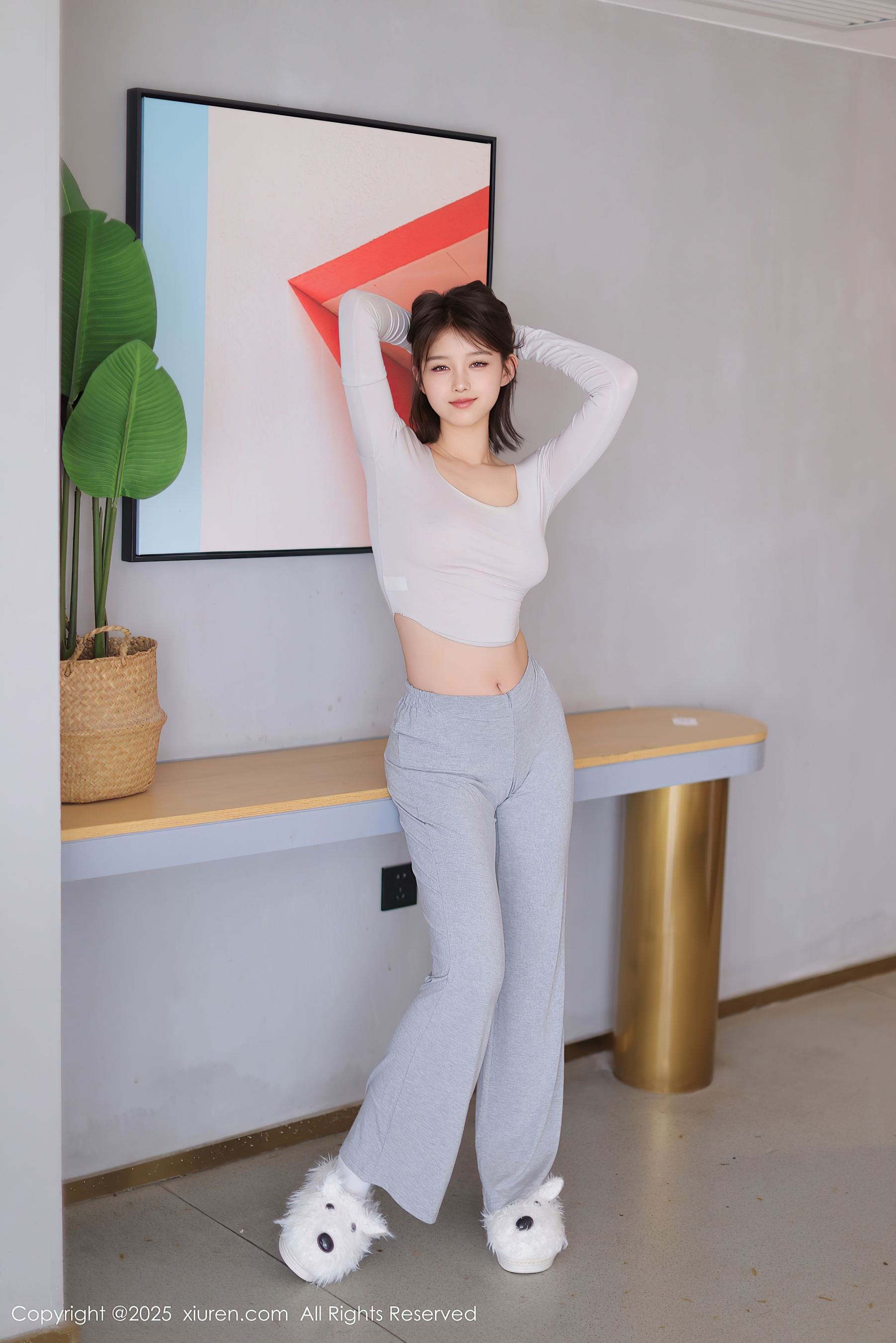 秀人网 No.10021 小橘子orange 美腿性感插图7