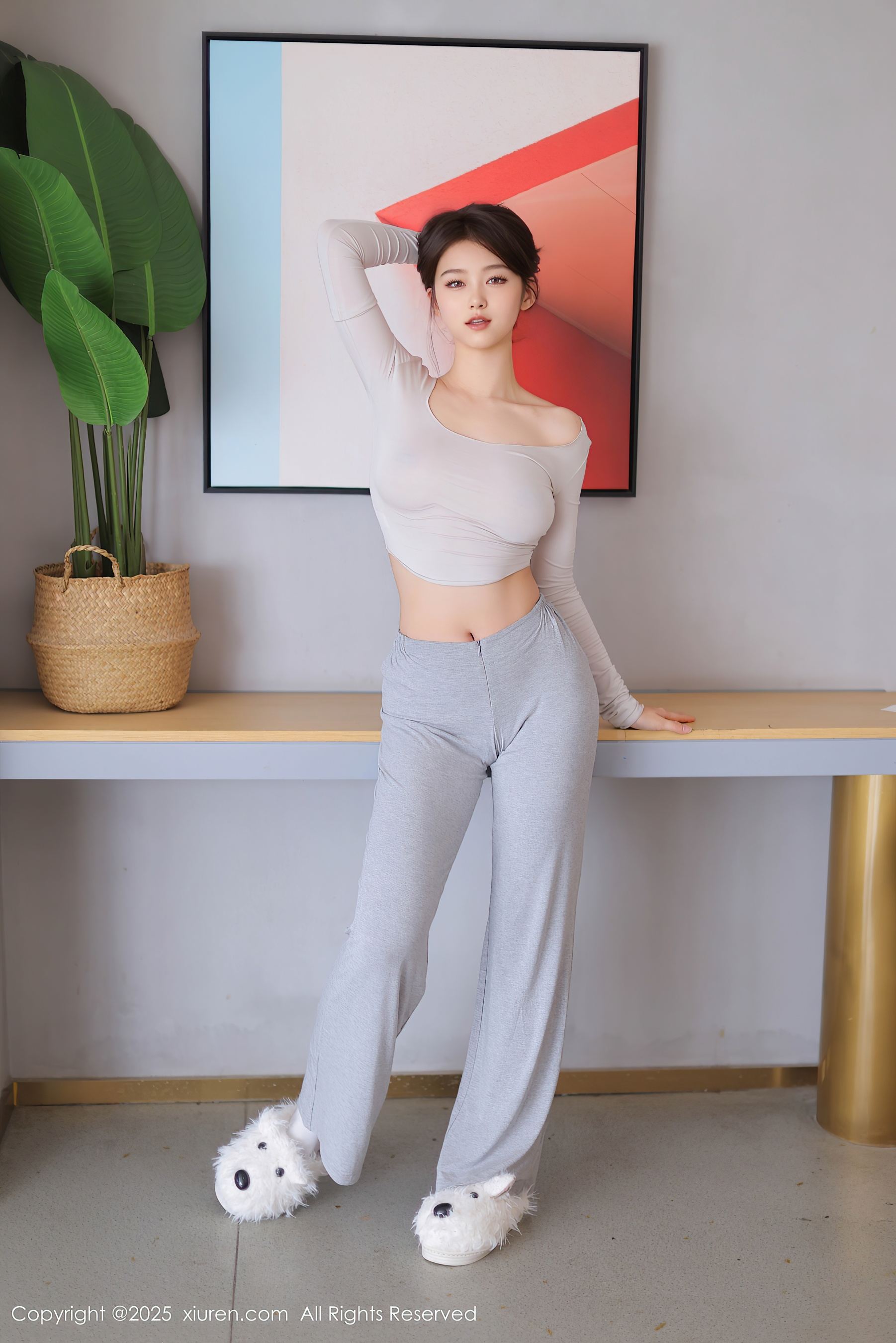 秀人网 No.10021 小橘子orange 美腿性感插图8