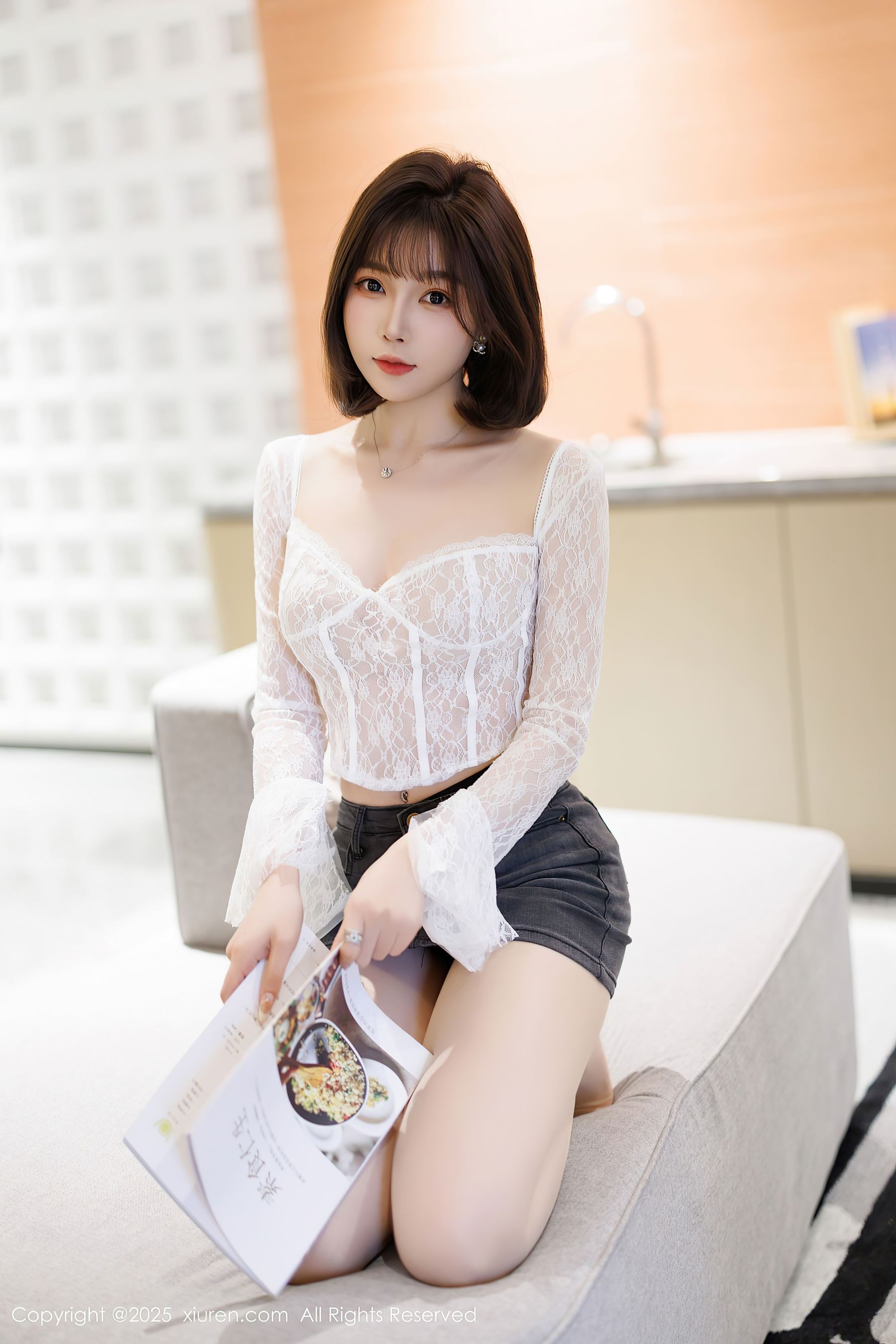 秀人网 No.10113 徐莉芝Booty 诱人白袜插图5