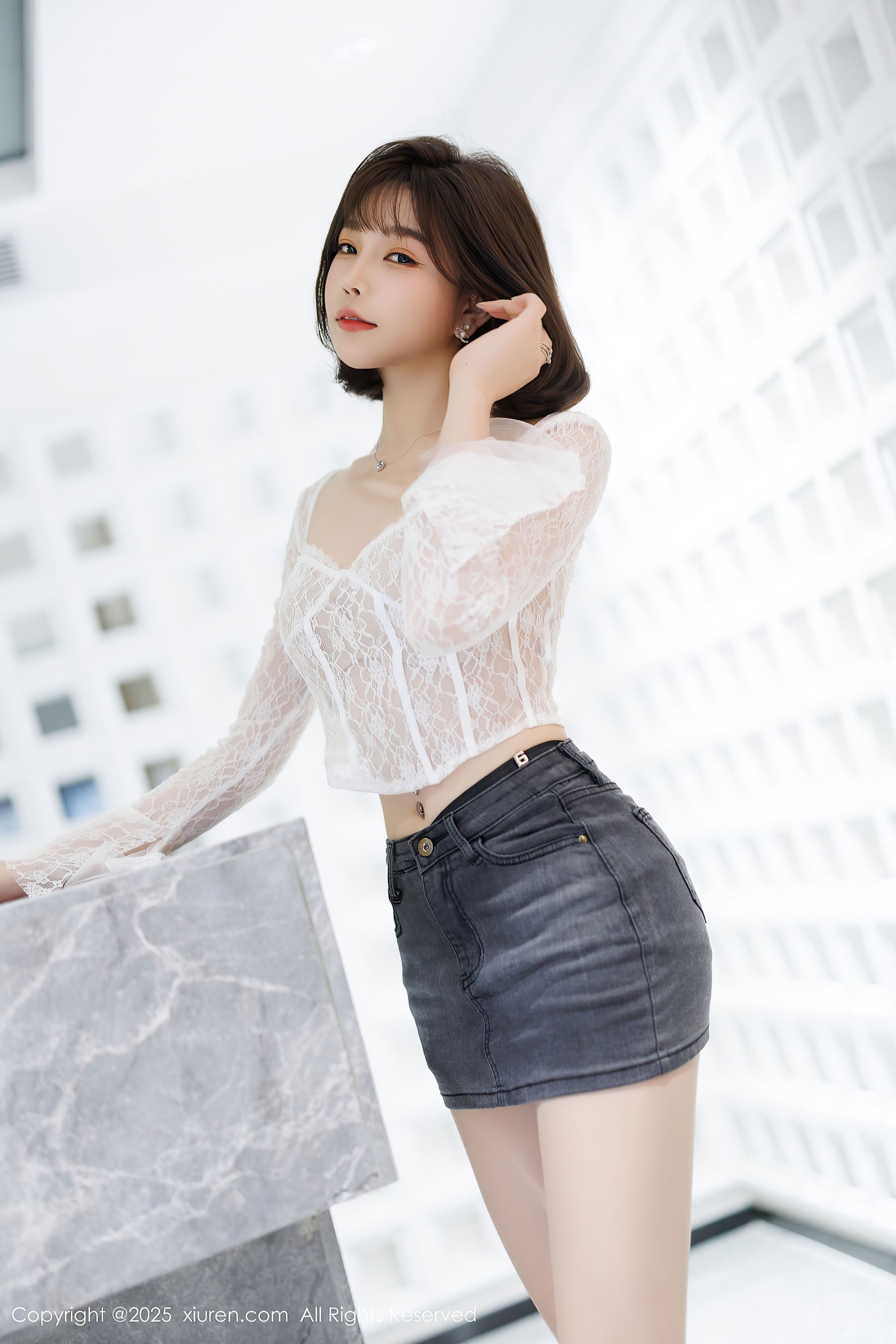 秀人网 No.10113 徐莉芝Booty 诱人白袜插图9