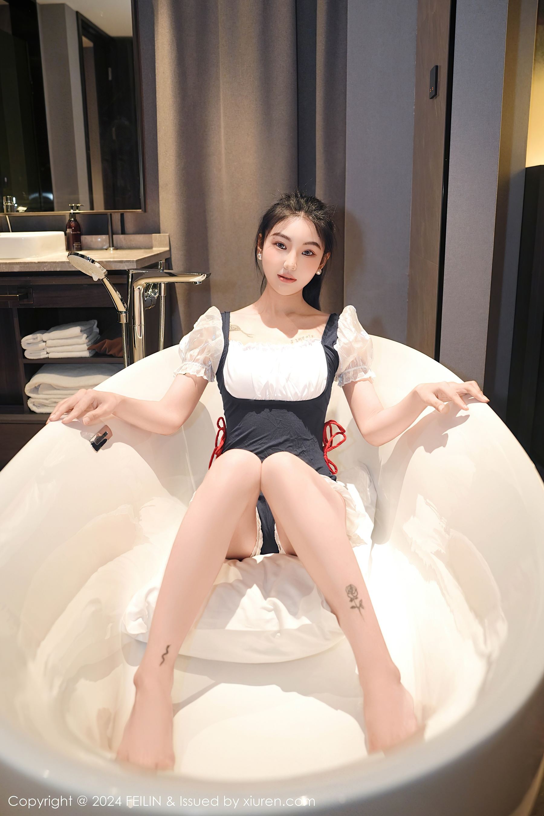 嗲囡囡 VOL.491 希恬儿 浴缸美腿插图2