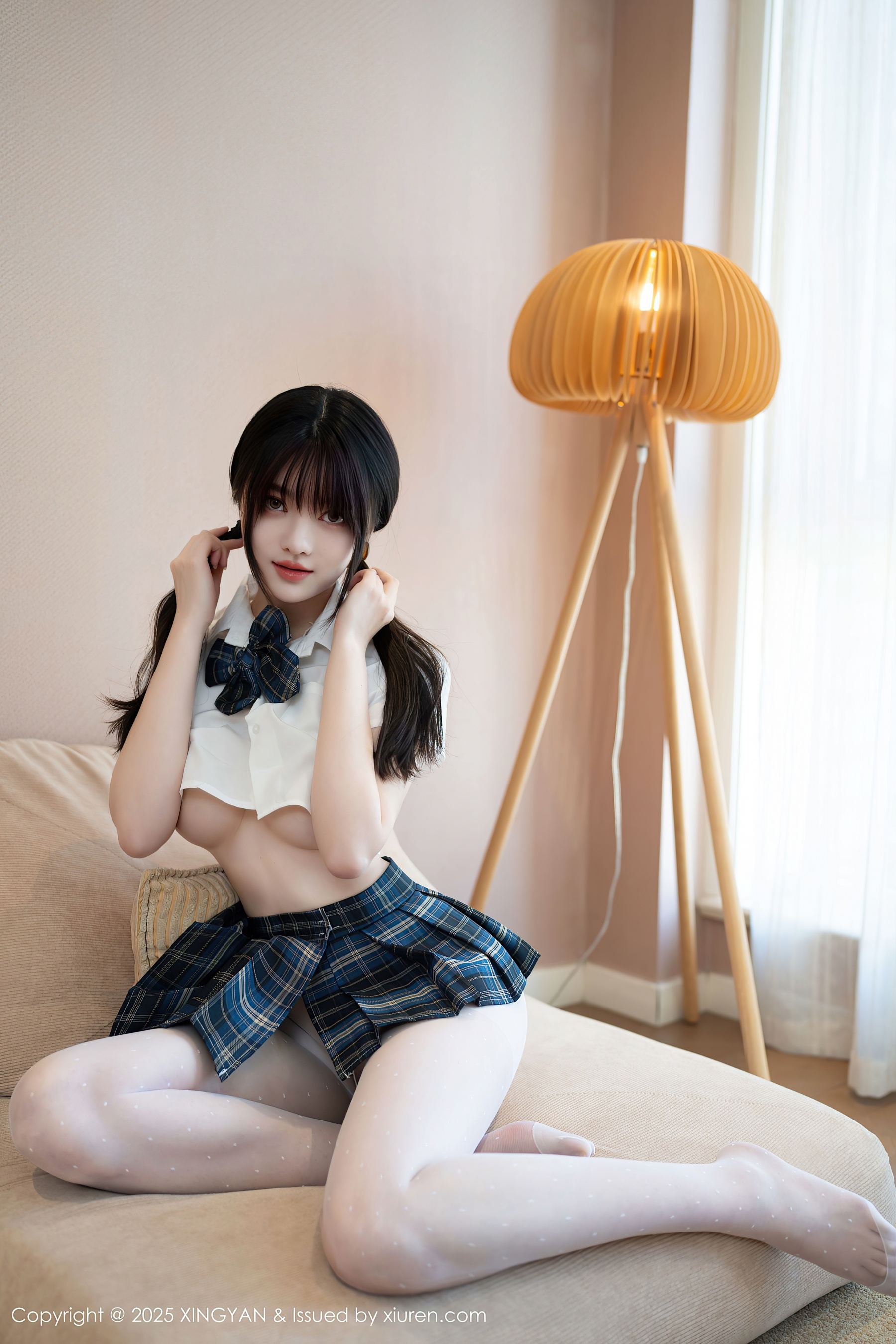 星颜社 VOL.332 白露lulu JK制服插图6