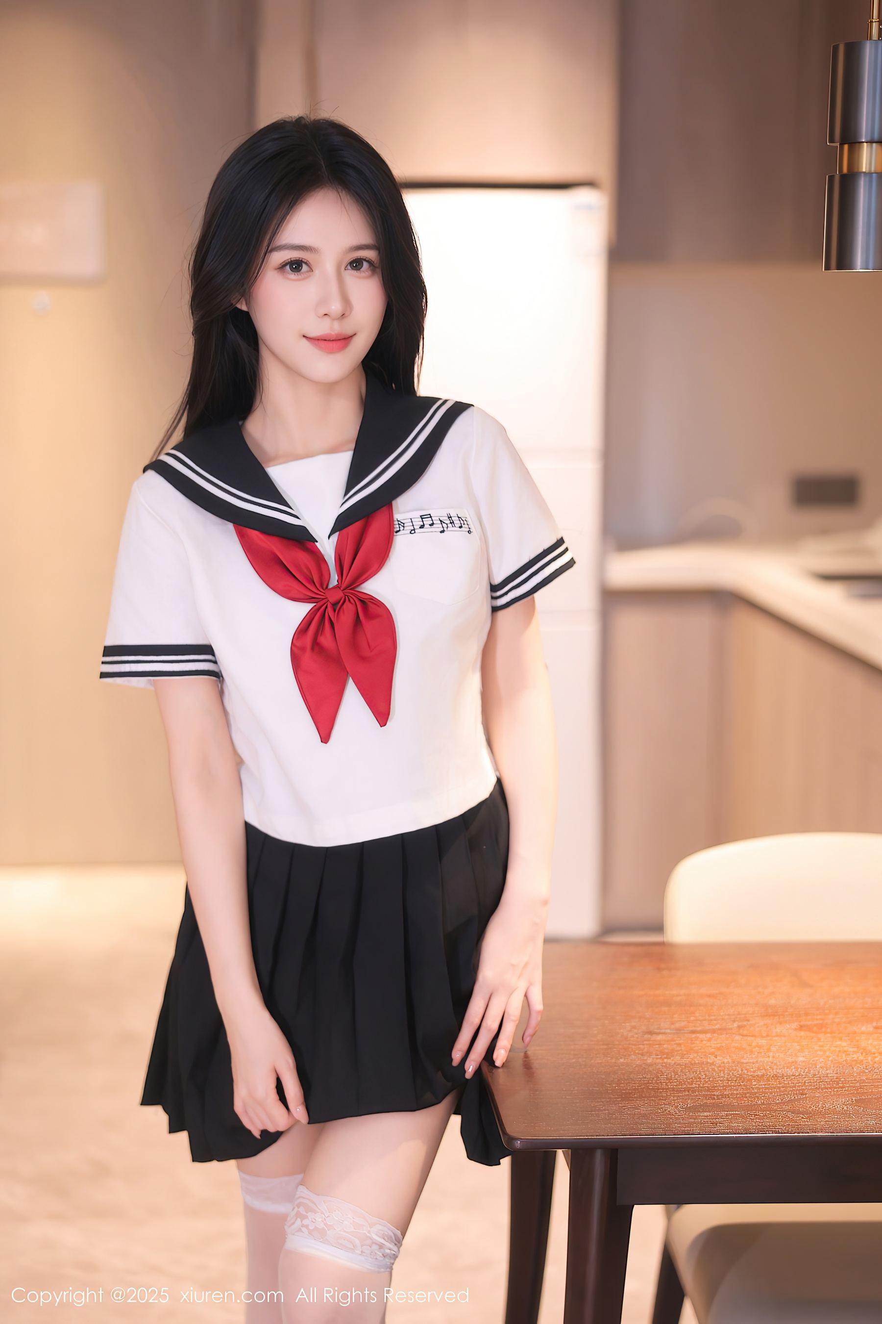 秀人网 No.10234 shelly诗莉吖 白色丝袜插图2