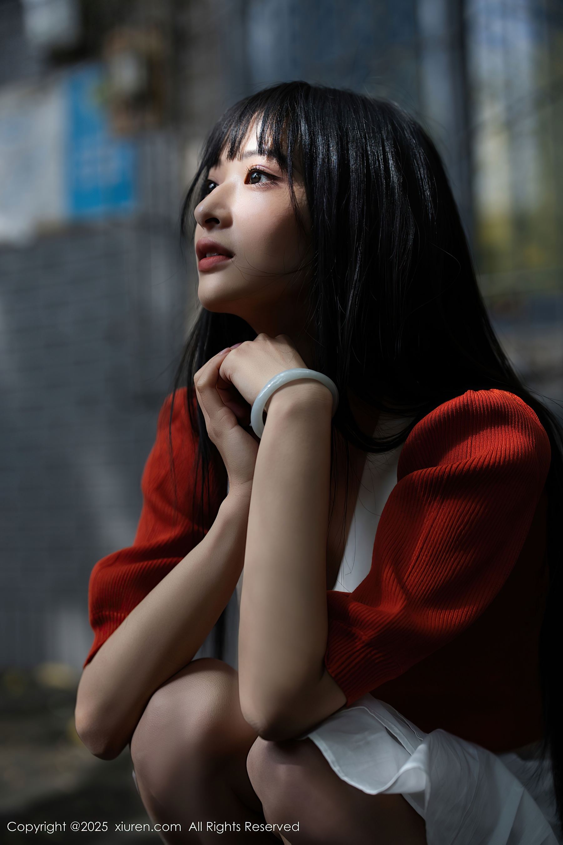 秀人网 No.10247 茂木希子 橙色T恤插图8