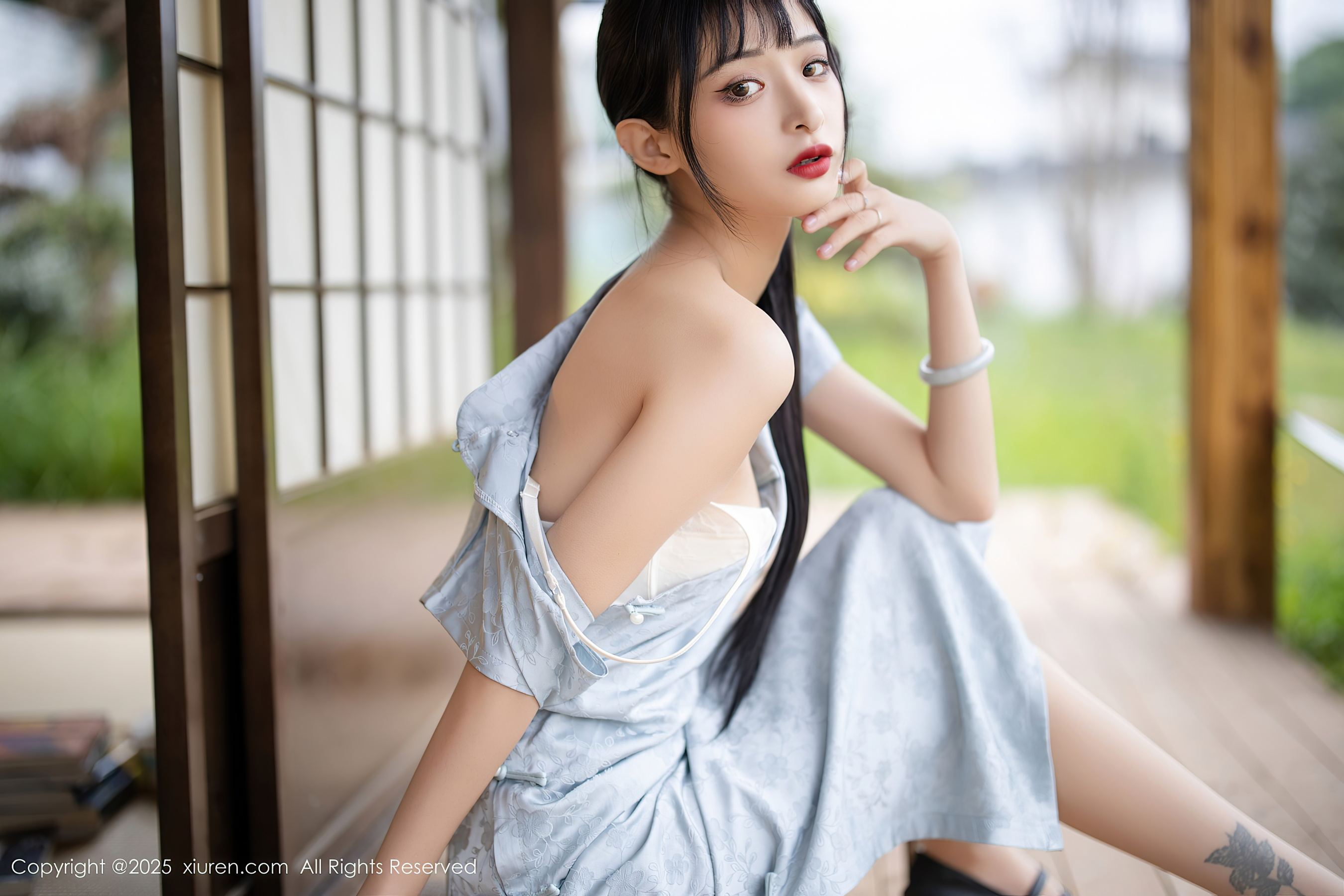 秀人网 No.10278 茂木希子 日式旗袍插图2