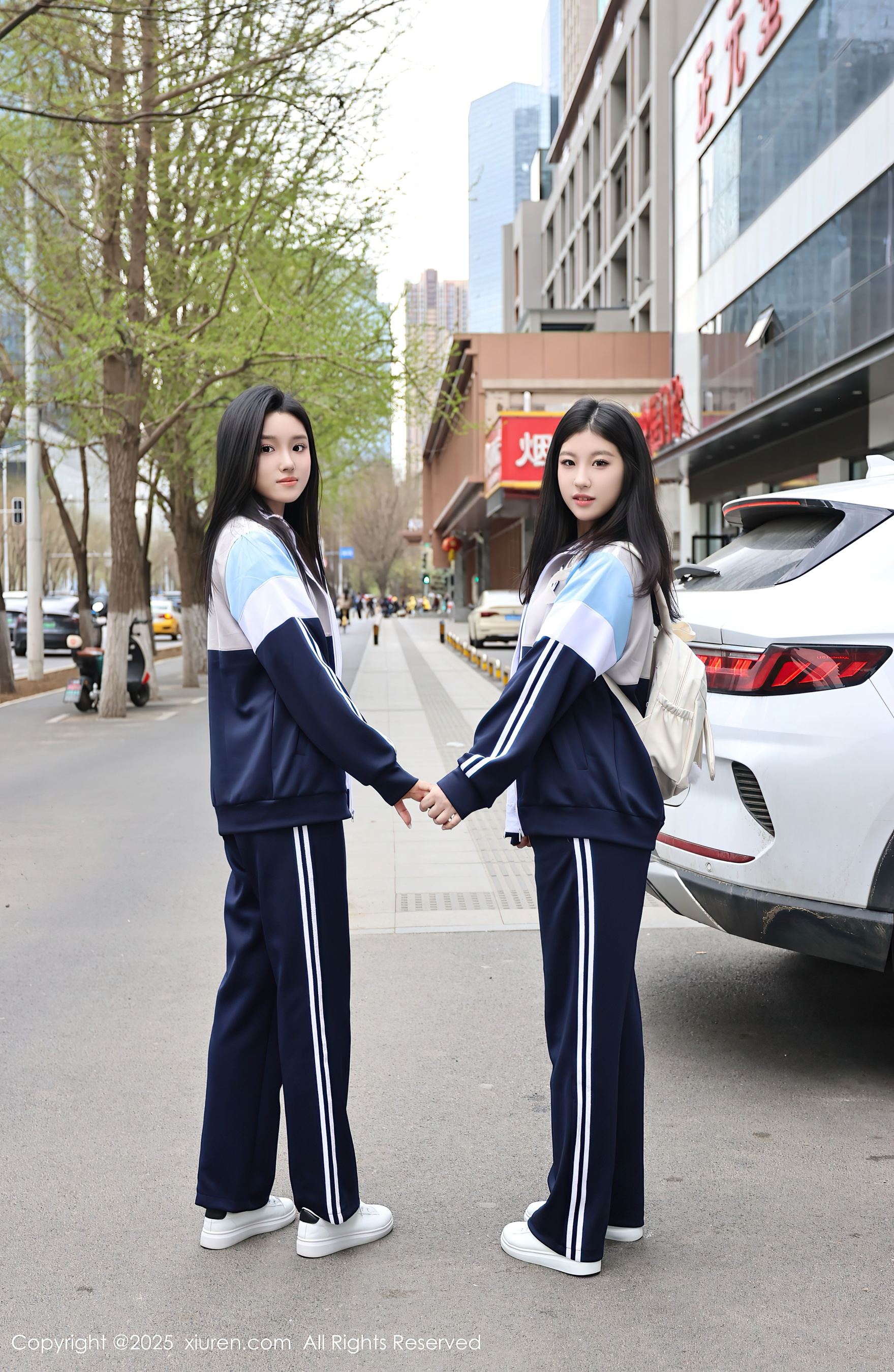 秀人网 No.10288 小芭乐 蓝色校服插图6