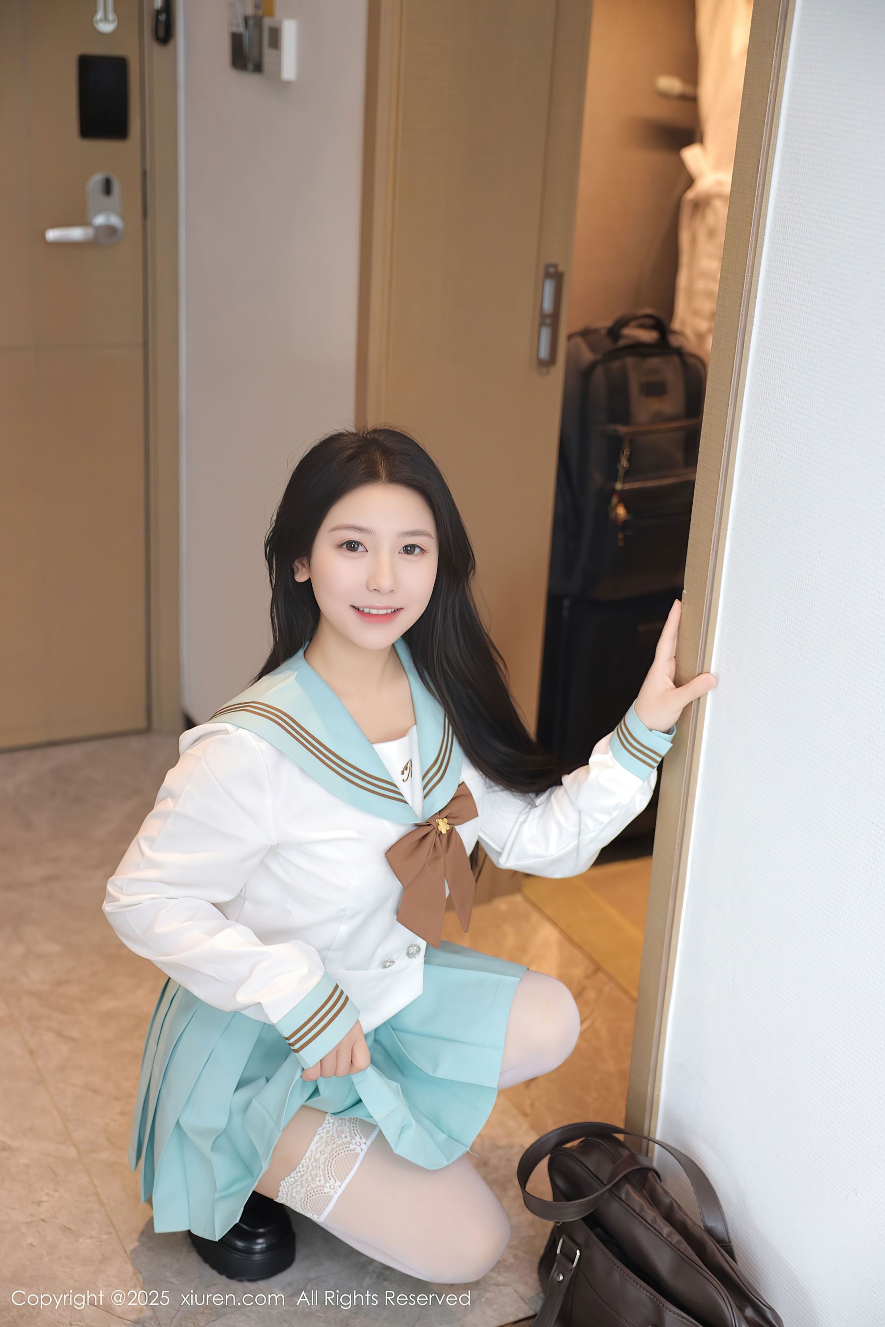 秀人网 No.10379 林嘉馨 JK制服插图6