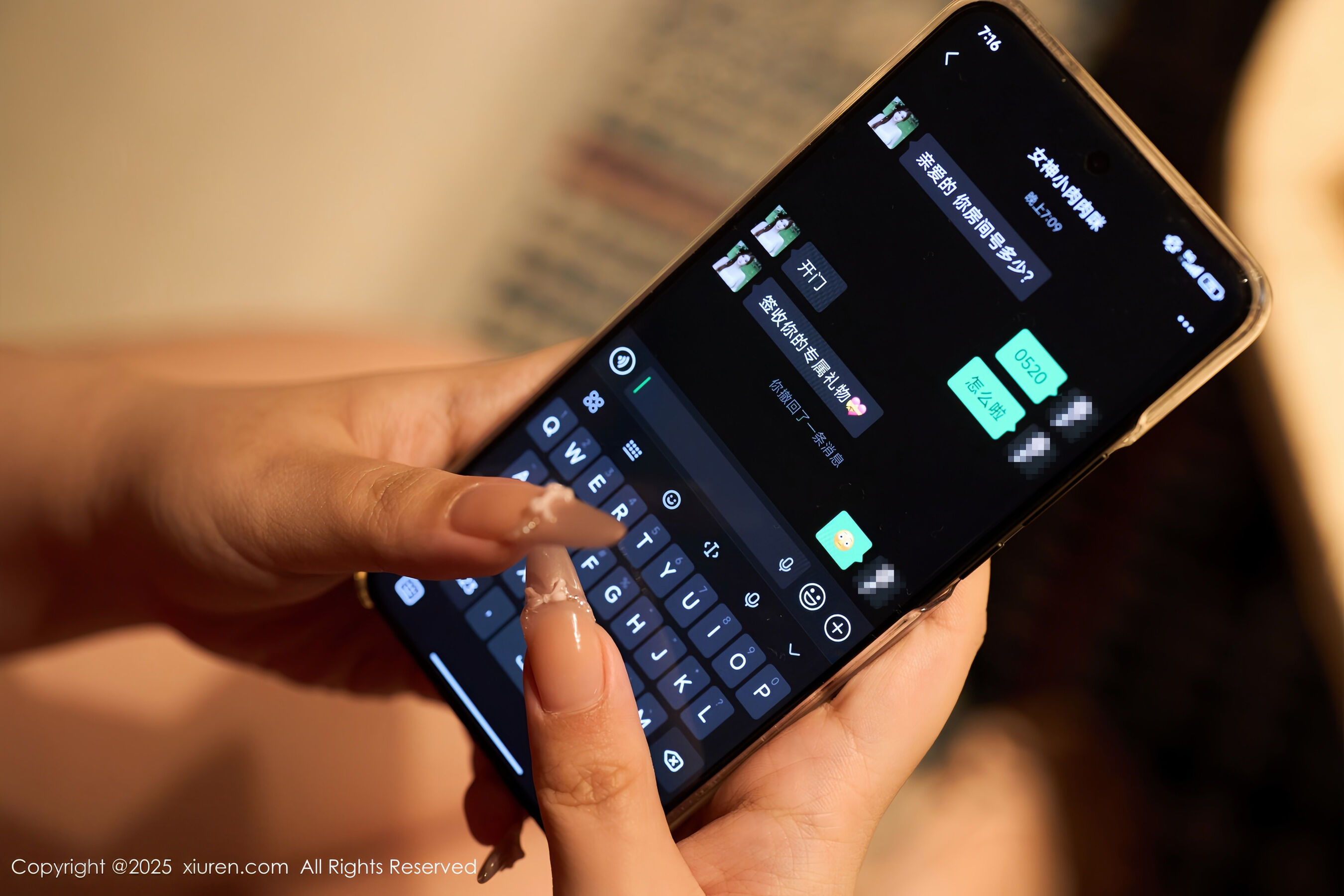 [XiuRen秀人网] 小肉肉咪 No.10705